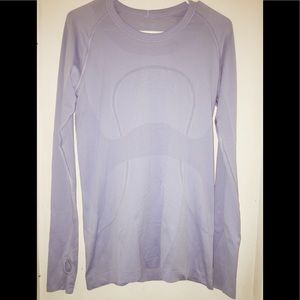 Lulu lemon purple long sleeve